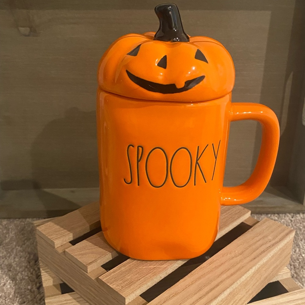 Rae Dunn spooky with topper 🎃